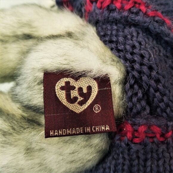 Ty Beanie Babies Fairbanks Retired 1993 Attic Treasures Jointed Plush Bear - Picture 8 of 10